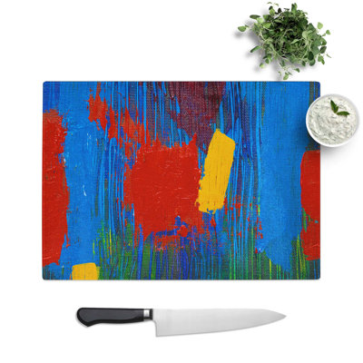 Tempered Glass Art Painting Vol.268 Chopping Board