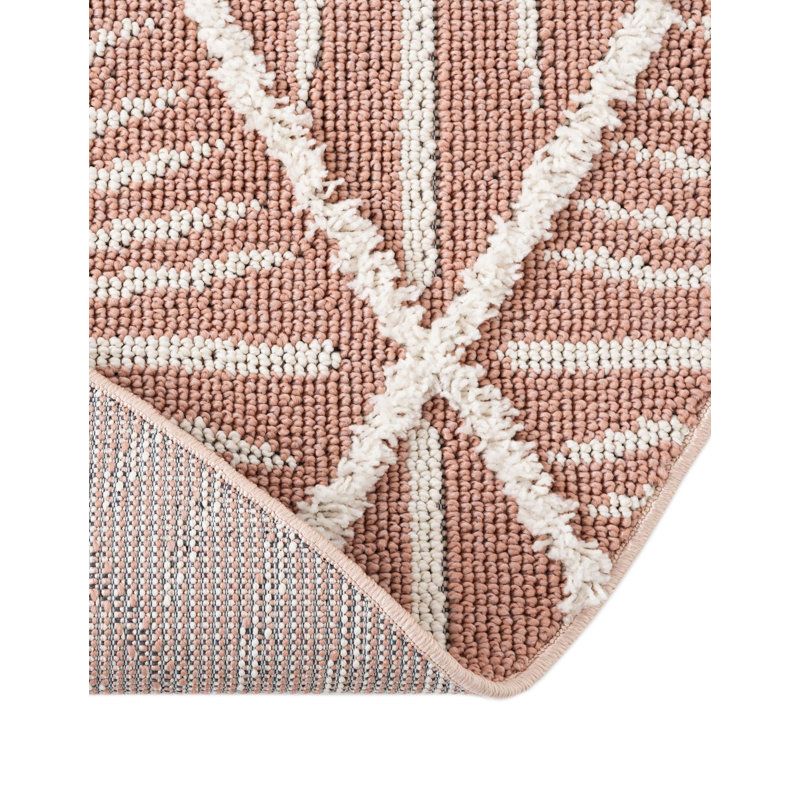 Kahil Geometric Indoor Rug, Round 7'10"