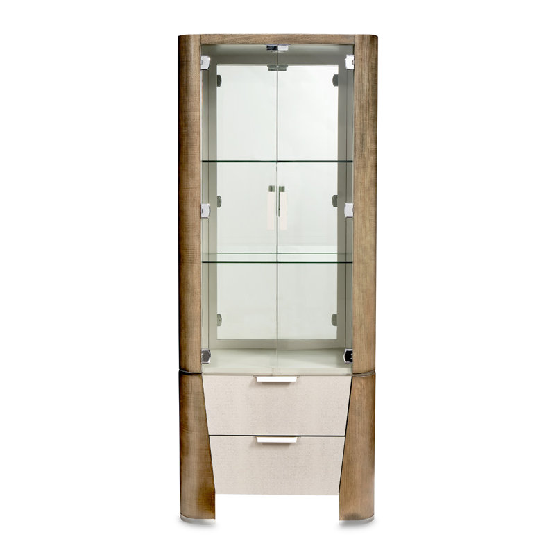 Roxbury Park Lighted Curio Cabinet