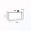 Console rectangulaire avec rangement-1926440845