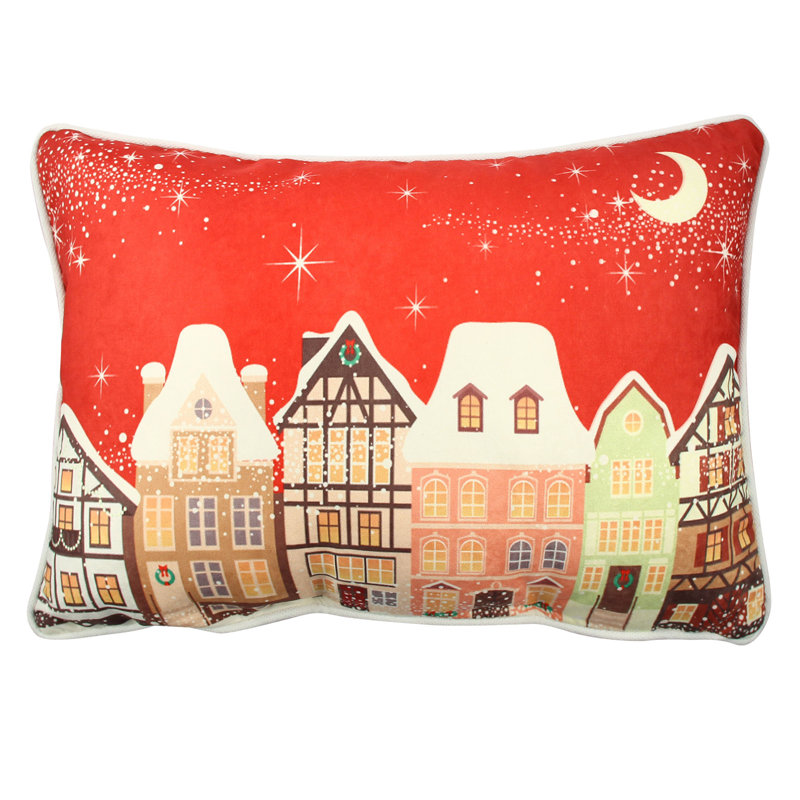 Premium Washable Cushion with Removable Cover, 13 x 19 in, 50% Cotton / 50% Polyester | Silicone Filling, Concealed Zip, Ironable | Perfect for Home Decor, Sofas, and Seating Comfort