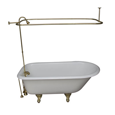 54'' x 30'' Soaking Cast Iron Bathtub