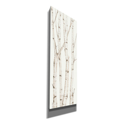 «Birch Trees III» par Cindy Jacobs, art mural sur toile