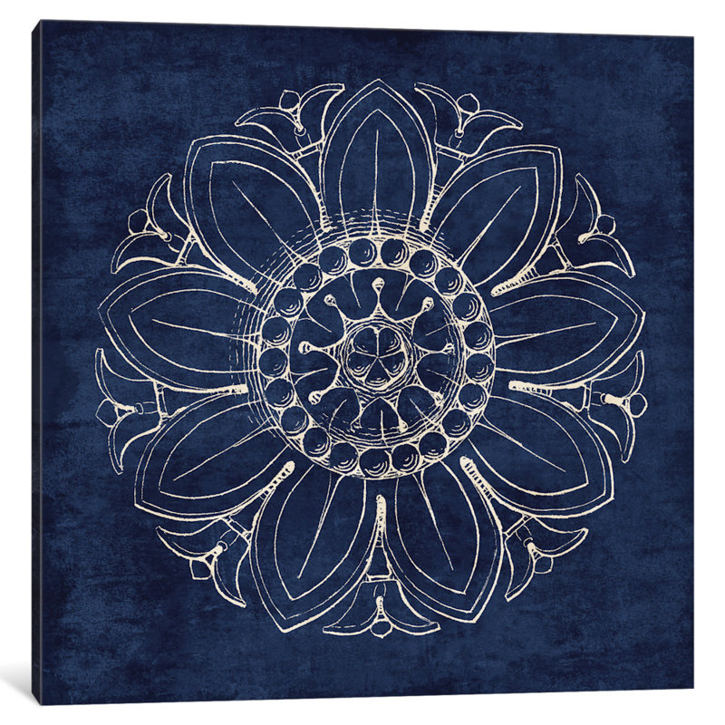 « rosette vii », impression, H 26 po x l 26 po x P 1,5 po, Toile
