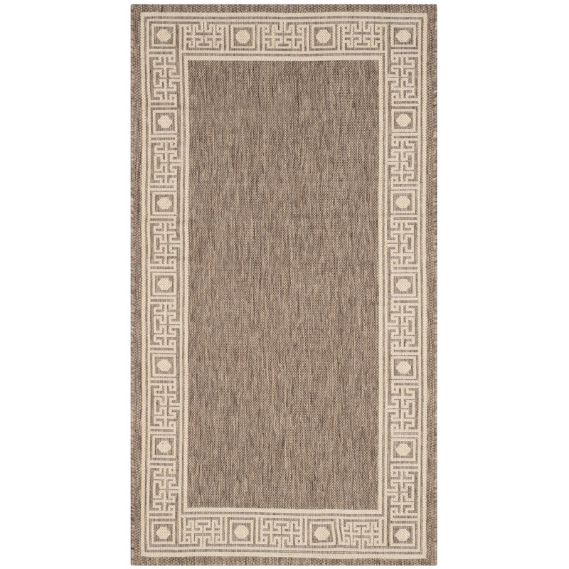 Tapis d'intérieur / extérieur de couleur unie Herefordshire Performance, Rectangle 2 pi 7 po x 5 pi