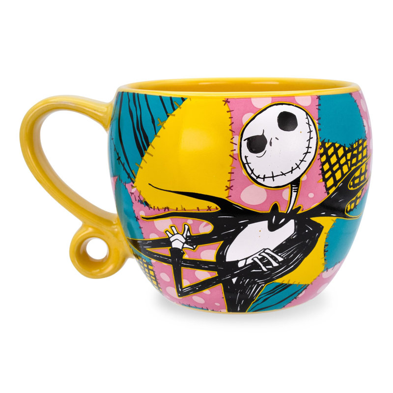 Tasse en céramique sculptée Disney Nightmare Avant Noël Jack and Sally