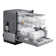 Samsung 24" 46 dBA ENERGY STAR Certified Smart Built-in Top Control Dishwasher with Adjustable Rack
