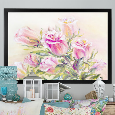 " Beautiful Asbtract Rose " Painting Print