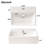 20.3'' Bathroom Vanity With Ceramic Top-94927495