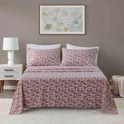 4 PCS Sheet Set Floral