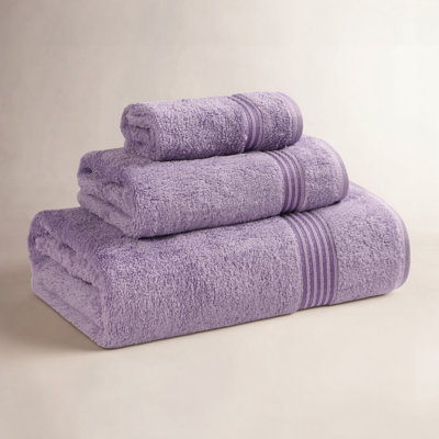 Oleg Heritage Egyptian Cotton Soft Absorbent Luxury 3 Piece Bathroom Towel Set