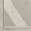 Tapis crème réversible à franges crème Claude-92279192