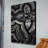 'Layer Fragments' Print on Metal-17648794