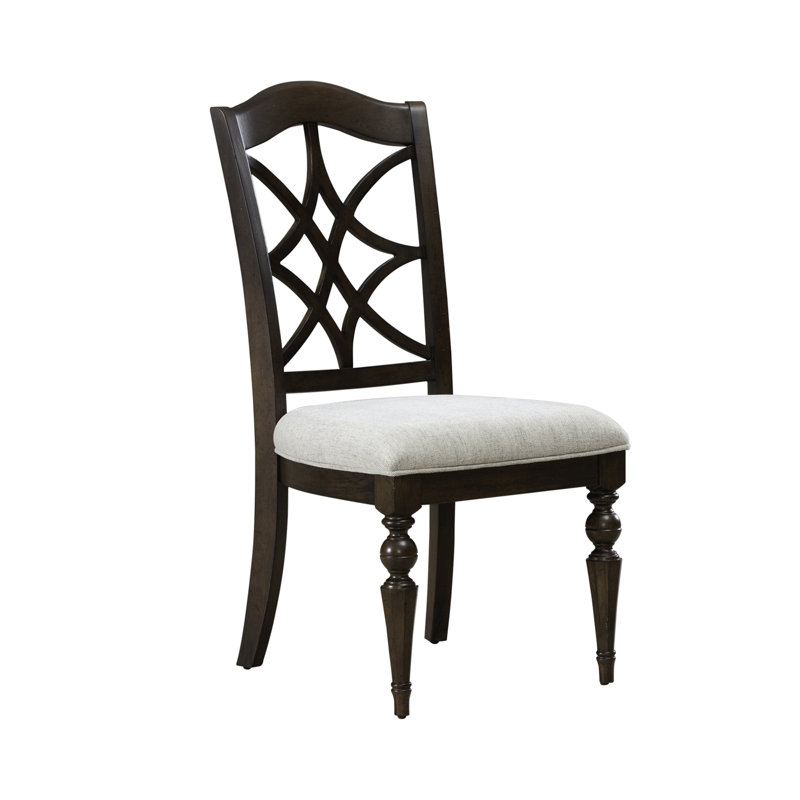 Tawona Splat Back Side Chair w/ Upholstered Seat