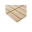 Hand Tufted Geometric Area Rug in Yellow