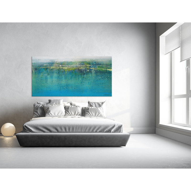 «Colorscape» par Carole Malcolm - reproduction sur toile