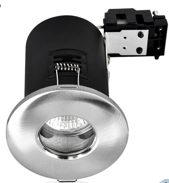 8.6cm Retrofit Downlight, Brushed Chrome, Cool White