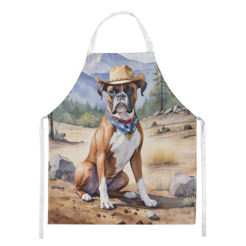 No Pattern Bib Apron
