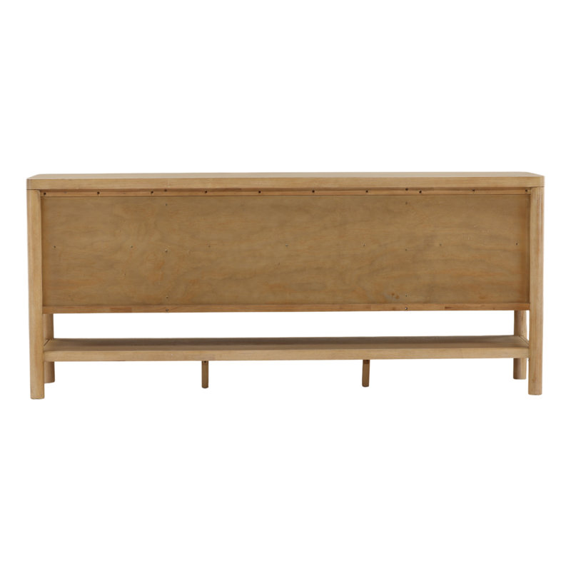 Estrada Sideboard Dark Brown, Light Warm Wash