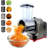 Ttak HOUSEWARE Electric Cheese Grater, 250W Professional Electric Slicer Shredder, One-Touch Control Electric Salad Machine Fruits, Vegetables, Cheeses, Salad Maker 5 Attachments Food Processor