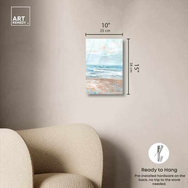 Art Remedy Sparkling Riviera Coastal Art Acrylic Print by Art Remedy ...