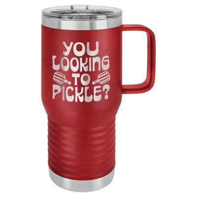 Looking to Pickle 20oz.Vacuum Insulated Stainless Steel Travel Mug