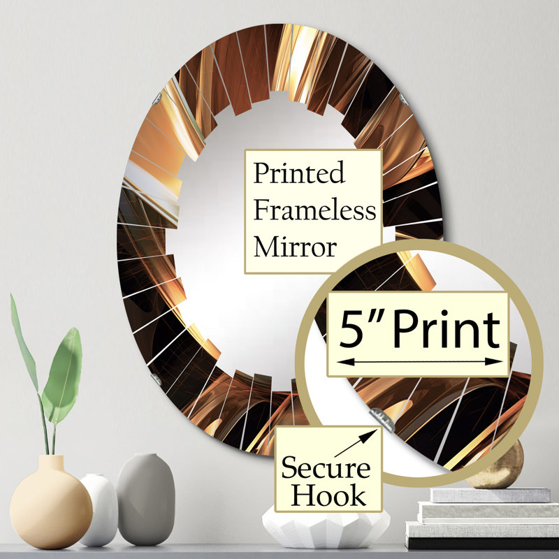 Miroir mural Piasa, 30 po x 20 po