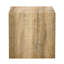 Table basse 16 x 16 x 16 po en grain de bois de noyer - Transformez le décor de votre salon 16 * 16 * 16 avec une pièce élégante-1674845218-1674845219