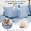 Canapé modulaire surdimensionné en U 170 po Cloud-9137656