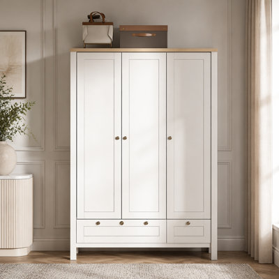 3 Doors Wardrobe Closet
