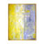 «Yellow and Gray Merging Abstract», art mural moderne et contemporain sur toile-1305616961-1305616957