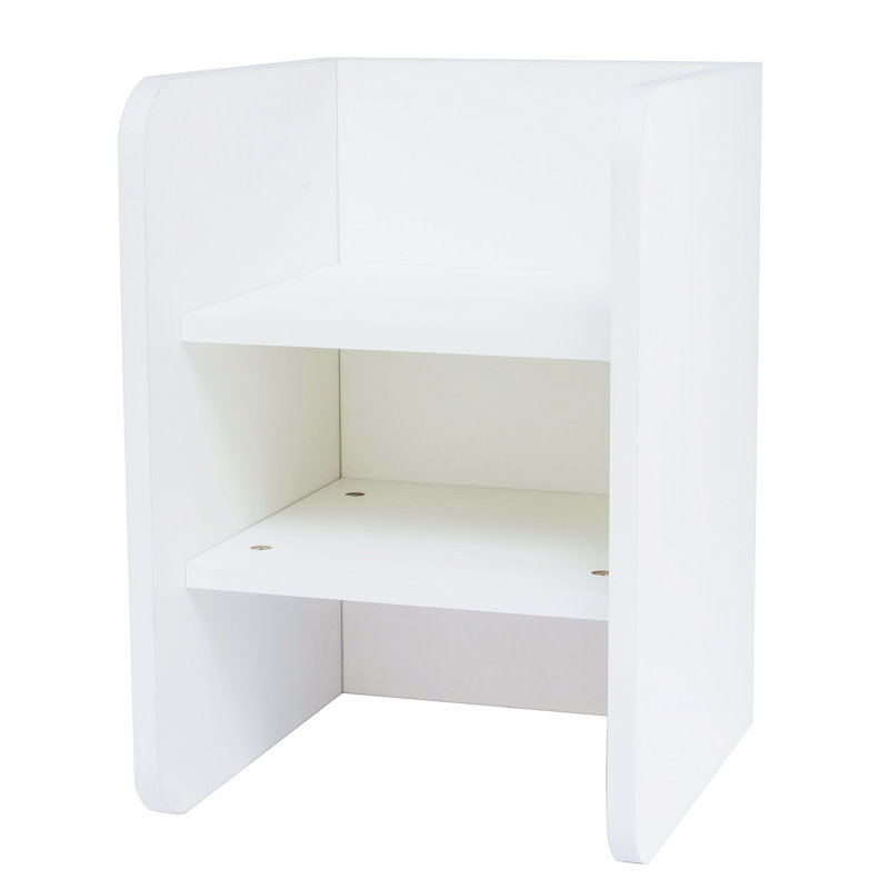 Table de chevet blanche Braeville
