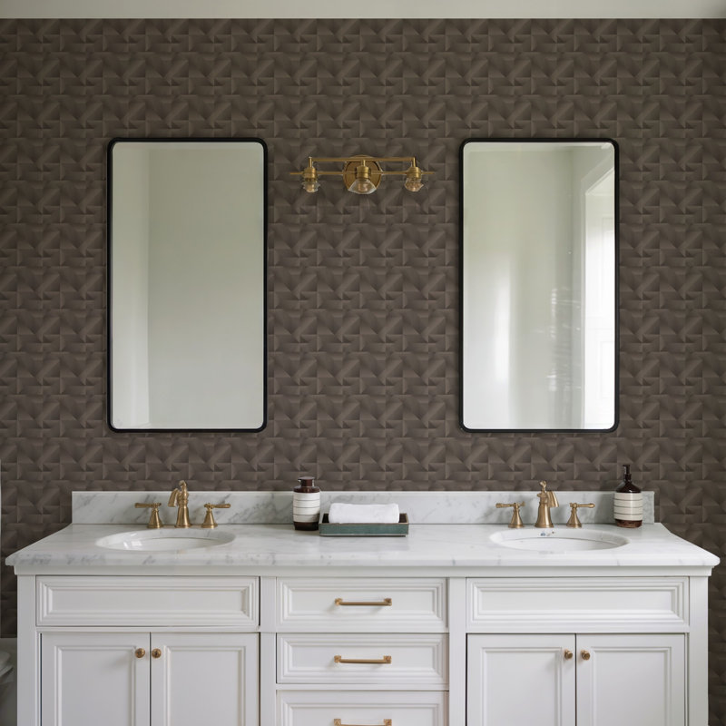 Prism Threads Wallpaper, Beige