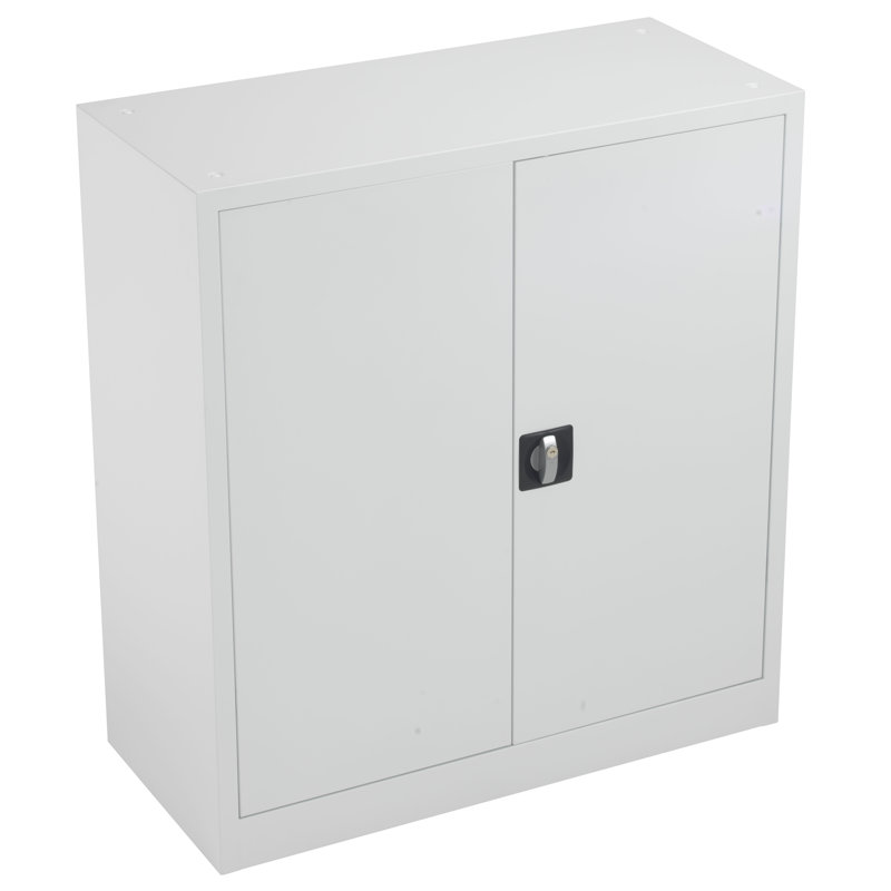 2 -Door 2 -Shelf, White