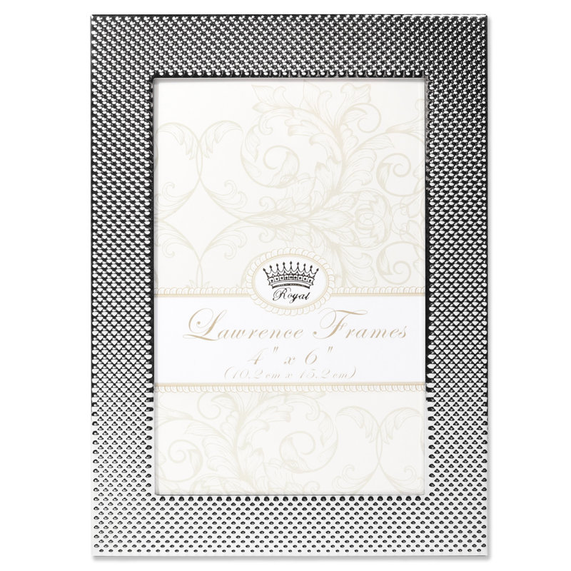 Cadre photo Turley, 4 po x 6 po, Argent