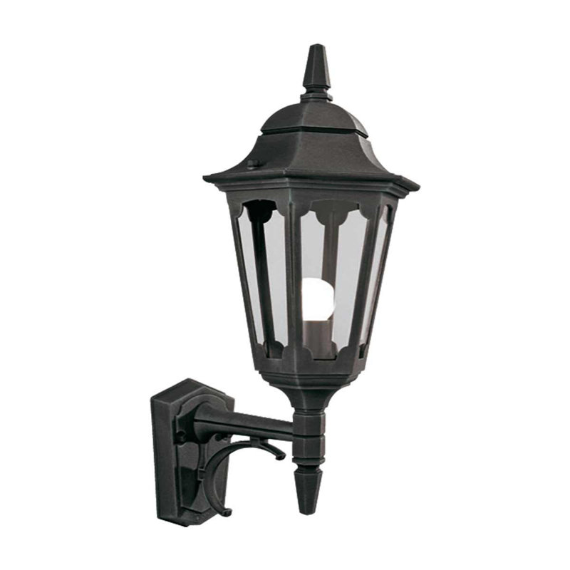 Favina Black 52cm H Outdoor Wall Lantern