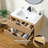 30'' Modern Wall-Mounted Single Bathroom Vanity Set-374279512