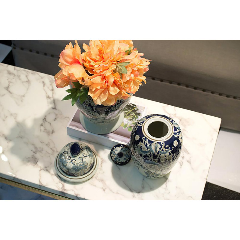Charette Porcelain China Jar