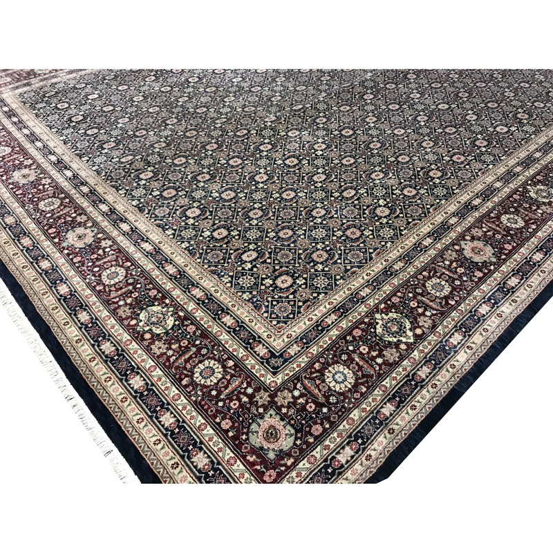 One-of-a-Kind 1'5" X 11'9" Runner Wool Area Rug in