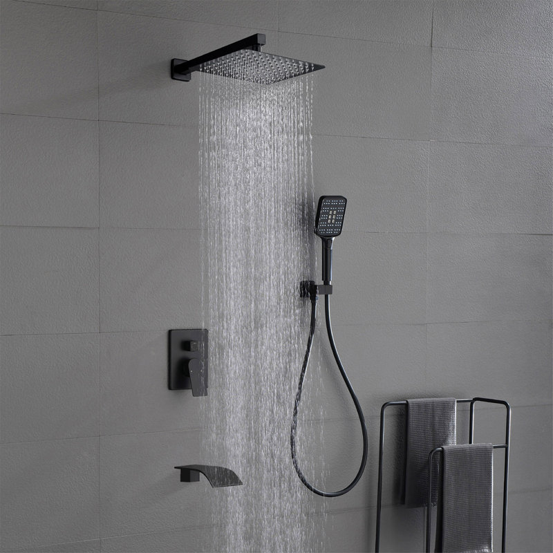 Robinet de baignoire et de douche inclus