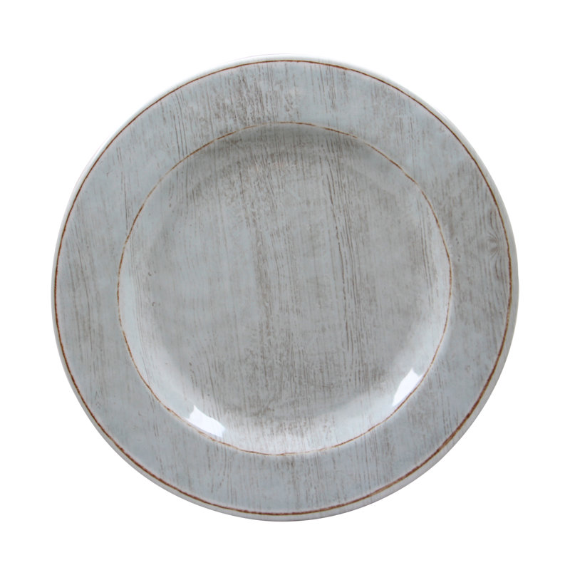 Grove 11" Melamine Dinner Plate, Buff