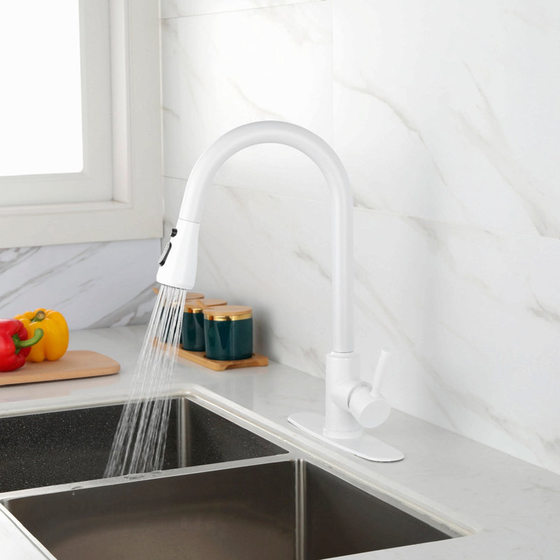 Kitchen Faucet With Pull Out Spraye