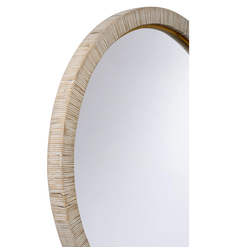 Miroir rond majestueux