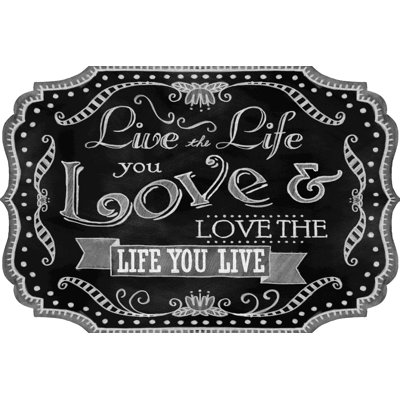 Live Love Love Live2 - impression sur toile tendue