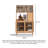 Modern Simple Multi-Functional Large Capacity Pantry