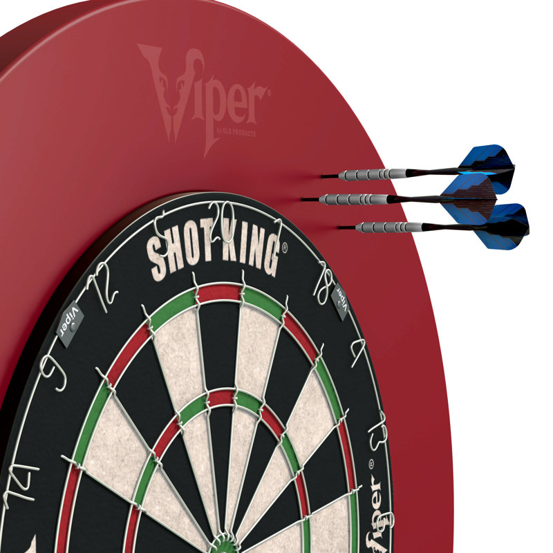 Viper Guardian Dartboard Surround Red, Red