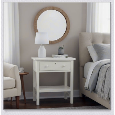 Finley 1-Drawer Storage Nightstand