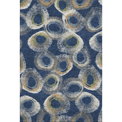 Premium Machine Washable Mayfield AMF2278 Geometric Rug
