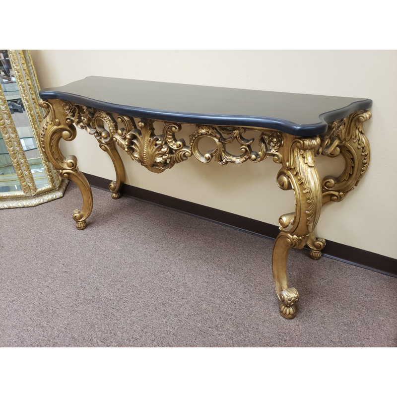 64.96'' Marble Top Console Table