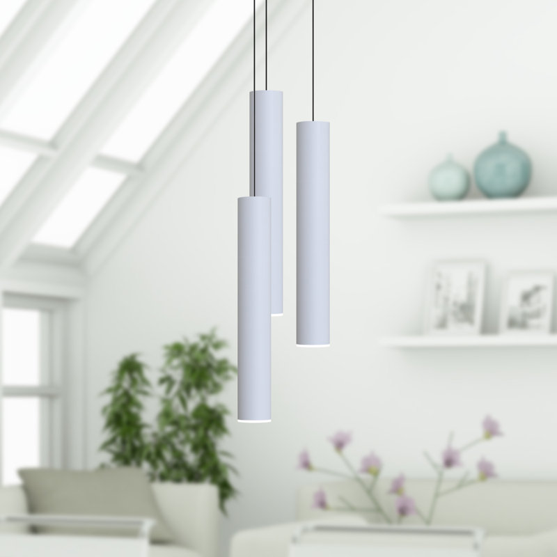 Chambery 3 - Light LED Cluster Pendant, White